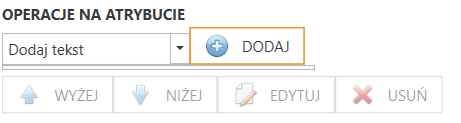 Widok operacji na atrybucie. 