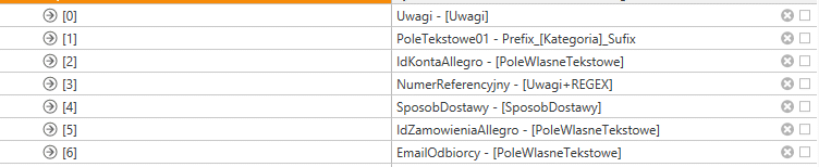 Widok edycji źródła.