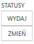 Widok przycisków w sekcji Statusy.